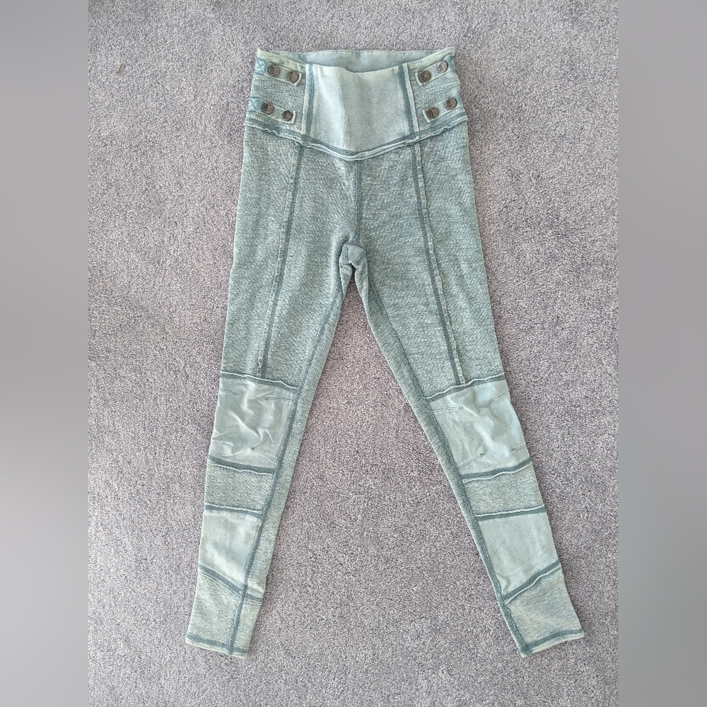 Free People Movement Leggings Turquoise
